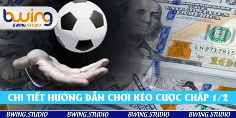 Chi tiết hướng dẫn chơi kèo cược chấp 1/2