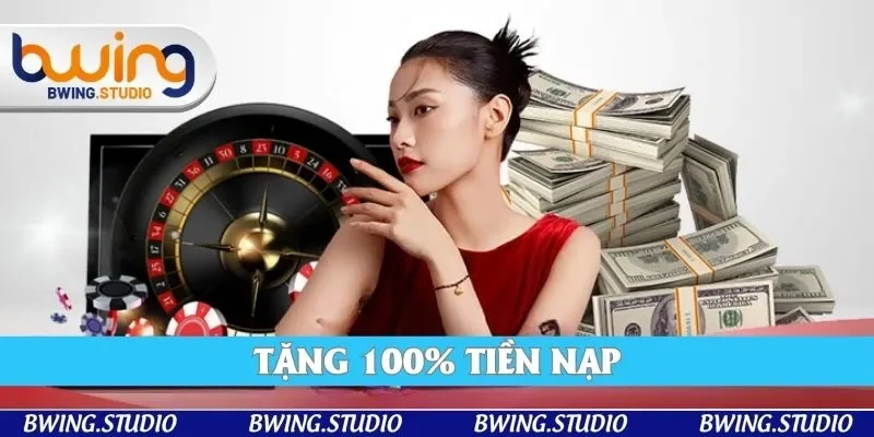 Khuyến mãi nạp tiền 100% cho thành viên mới thực hiện lần đầu Khuyến mãi nạp tiền 100% cho thành viên mới thực hiện lần đầu